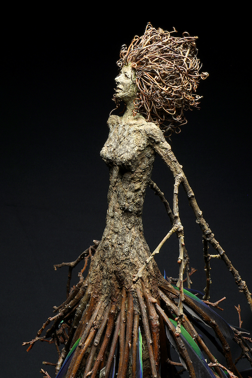 Tell Me Your Truth 26x14x16 $2400 at Hunter Wolff Gallery
